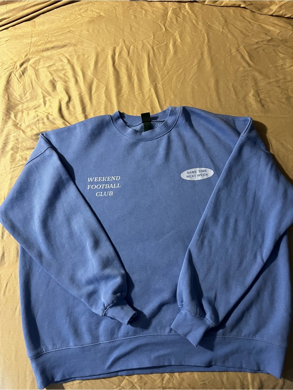 Blue Crewneck Sweatshirt